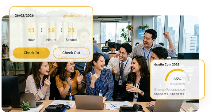 โปรแกรม HRM สำหรับองค์กร